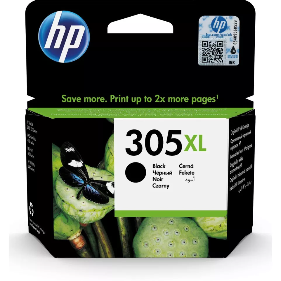 HP 305XL High Yield Black Original...