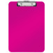 Leitz WOW klemplaat, ft A4, roze