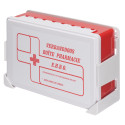 Trousse de secours avec fixation murale