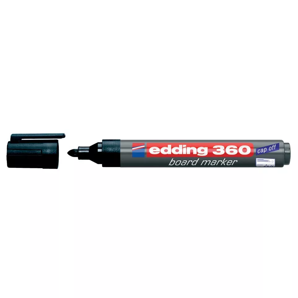 edding 360 Whiteboard Marker Black