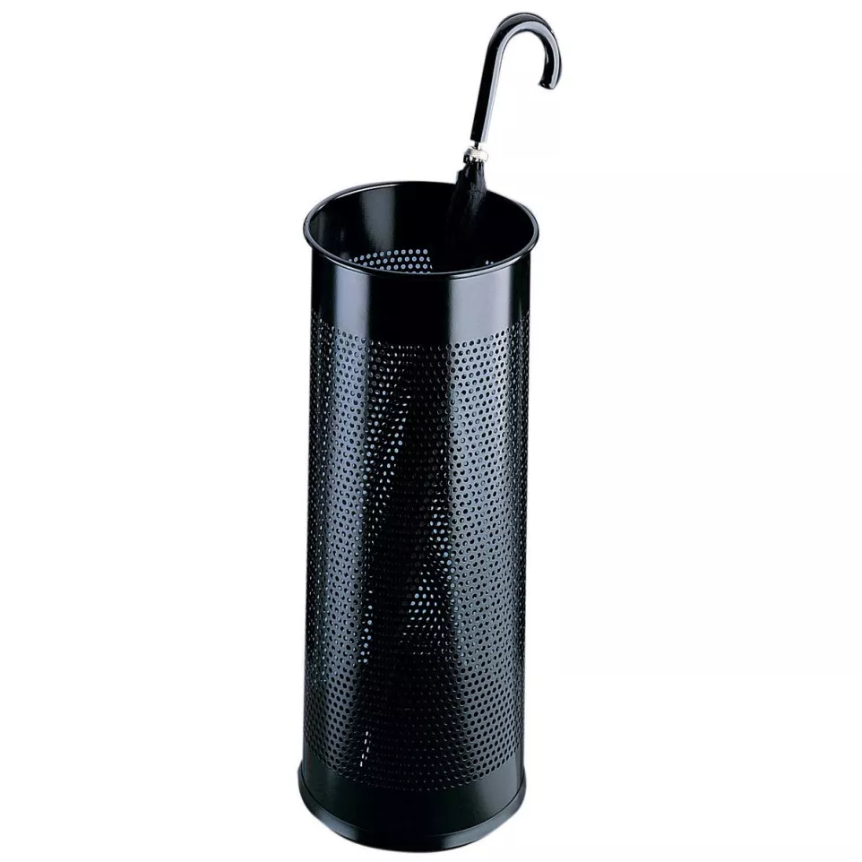 Durable umbrella stand 28.5 L black