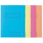 Exacompta Super 210 Cardboard Folders, Pack of 50, Assorted Colours