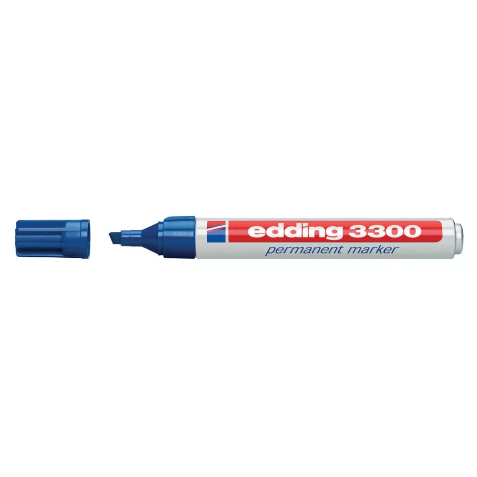 Edding permanent marker e-3300 blauw
