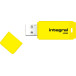 Integral Neon USB 2.0 stick, 32 GB, geel
