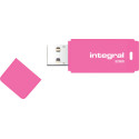 Integral Neon clé USB 2.0, 32 Go, rose