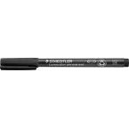 Staedtler Lumocolor 317, marqueur OHP, permanent, 1,0 mm, noir