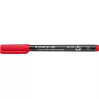 Staedtler Lumocolor 317 Permanent OHP Marker 1.0 mm Red
