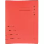 Jalema Secolor Filing Folder with Clip for A4 (31 x 25/23 cm), Red