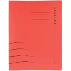 Jalema Secolor Clip File Folder for A4 (31 x 25/23 cm), Red