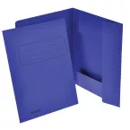 Class'ex Dark Blue Cardboard File Folder