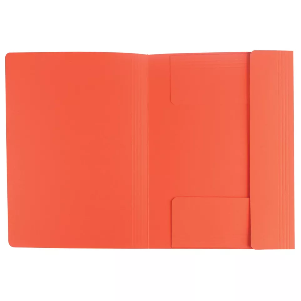 Class'ex dossiermap, 3 kleppen, oranje