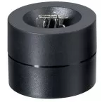 MAUL Distributeur de trombones Pro magnétique, Ø7.3x6cm noir