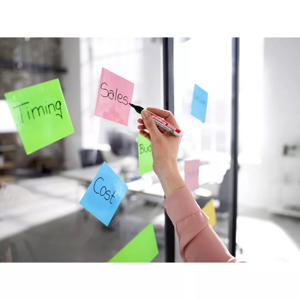 Edding permanent marker 3000 zwart