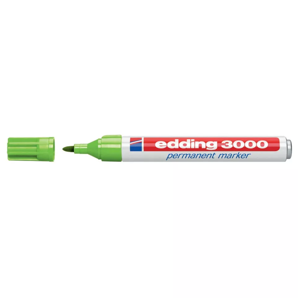 Edding permanent marker 3000 lichtgroen