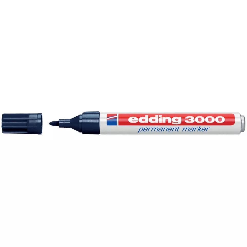 Edding permanent marker 3000 staalblauw