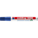 Edding marqueur permanent, 3000, bleu