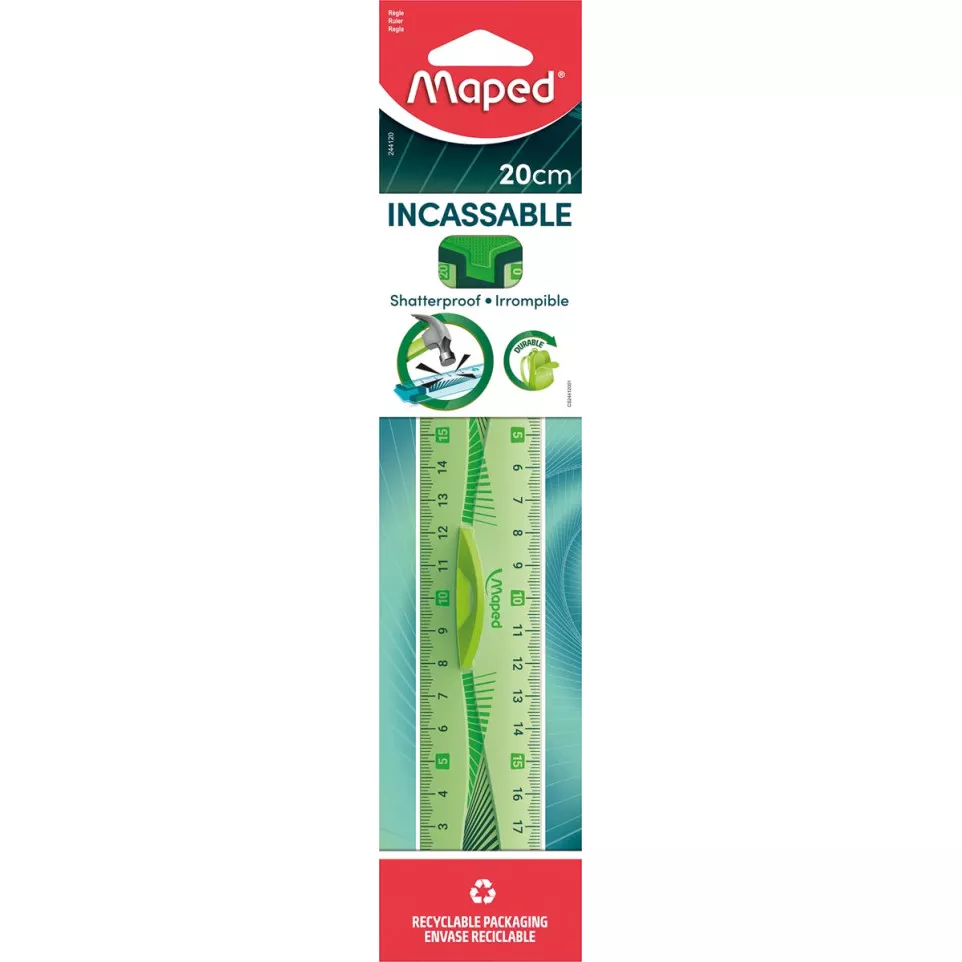 Maped Flex Double Ruler 20 cm