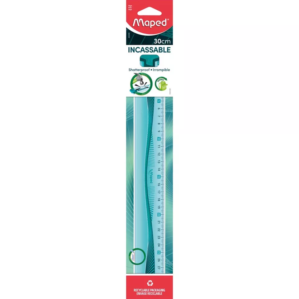 Maped Unbreakable Flexible Ruler 30 cm