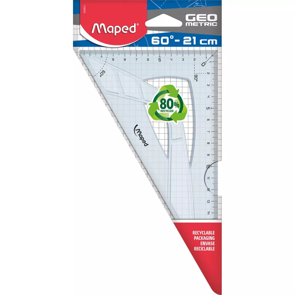 Maped Geometric Set Square 21 cm 60...