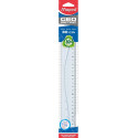 Maped Geometric Ruler, 30 cm, Transparent