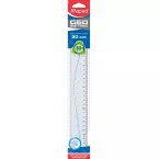 Maped Geometric Ruler, 30 cm, Transparent