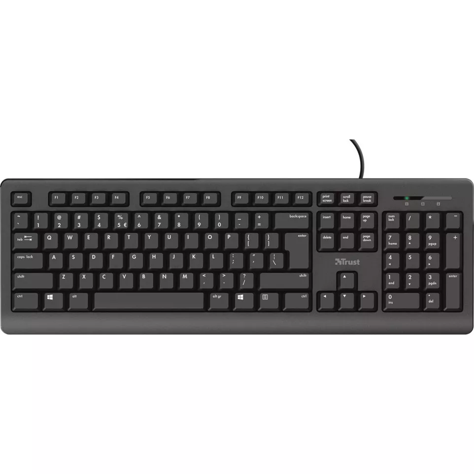 Trust Primo UK QWERTY English Keyboard