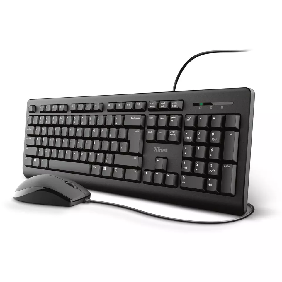 Trust Primo clavier et souris, azerty