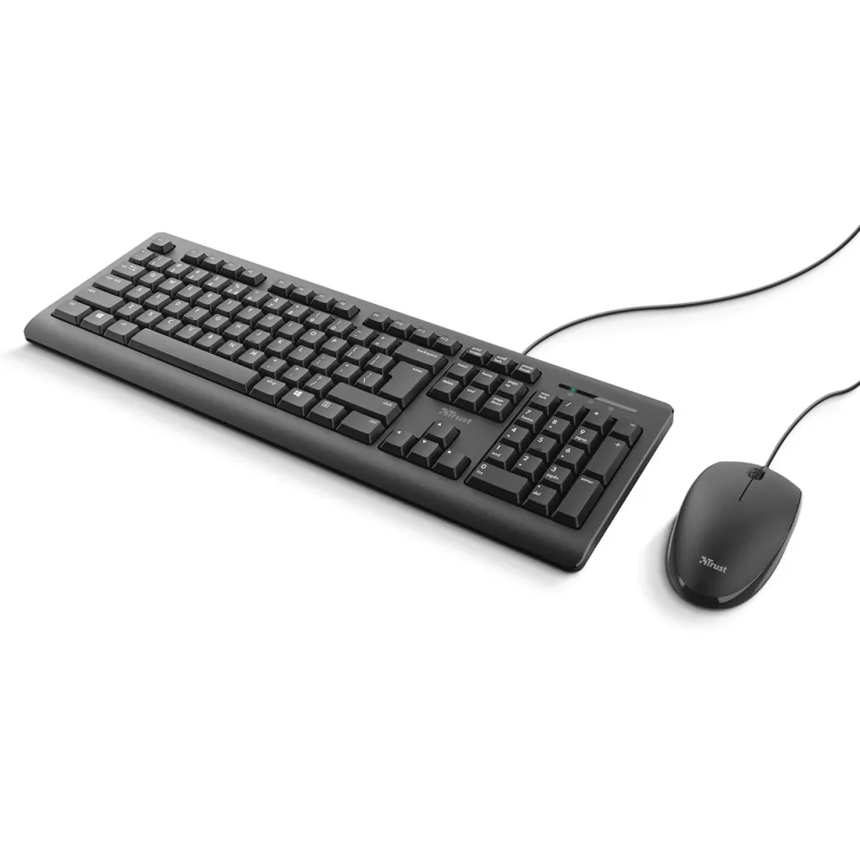 Trust Primo clavier et souris, azerty