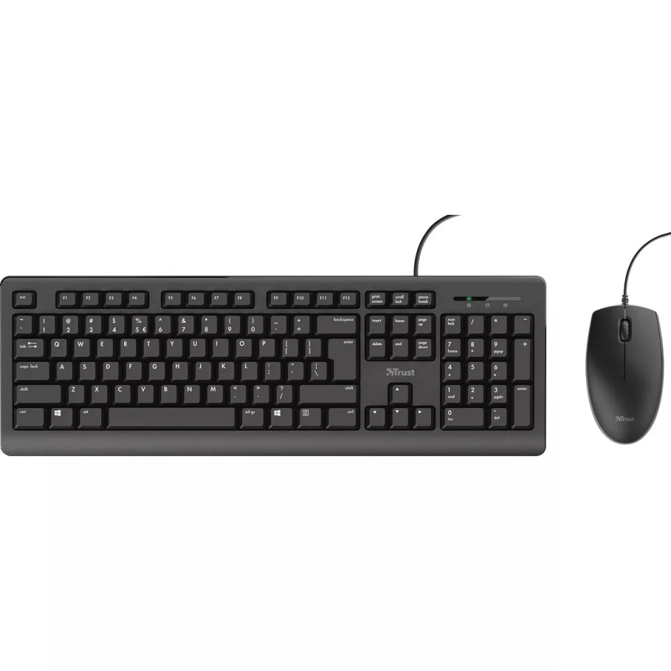 Trust Primo clavier et souris, azerty