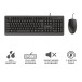 Trust Primo Wired Keyboard and Mouse Set QWERTY US Layout