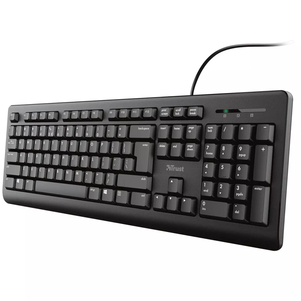 Trust Primo UK QWERTY English Keyboard