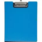 Maul Flexx A4 Portrait Clip Folder, Polypropylene, Blue
