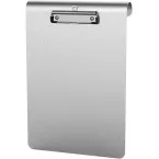 MAUL Clipboard Medic Aluminium A4 Portrait Stainless Steel Lanyard Curved Short Side Suspension