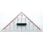 M+R geodriehoek, ft 32 cm, met handvat