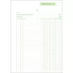 Exacompta facturen, ft 29,7 x 21 cm, dupli, verticaal, Nederlandstalig