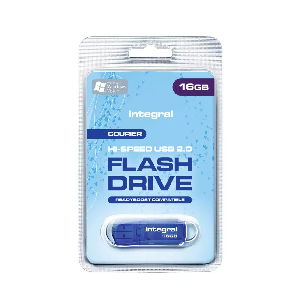 Integral Courier USB 2.0 16GB Flash...