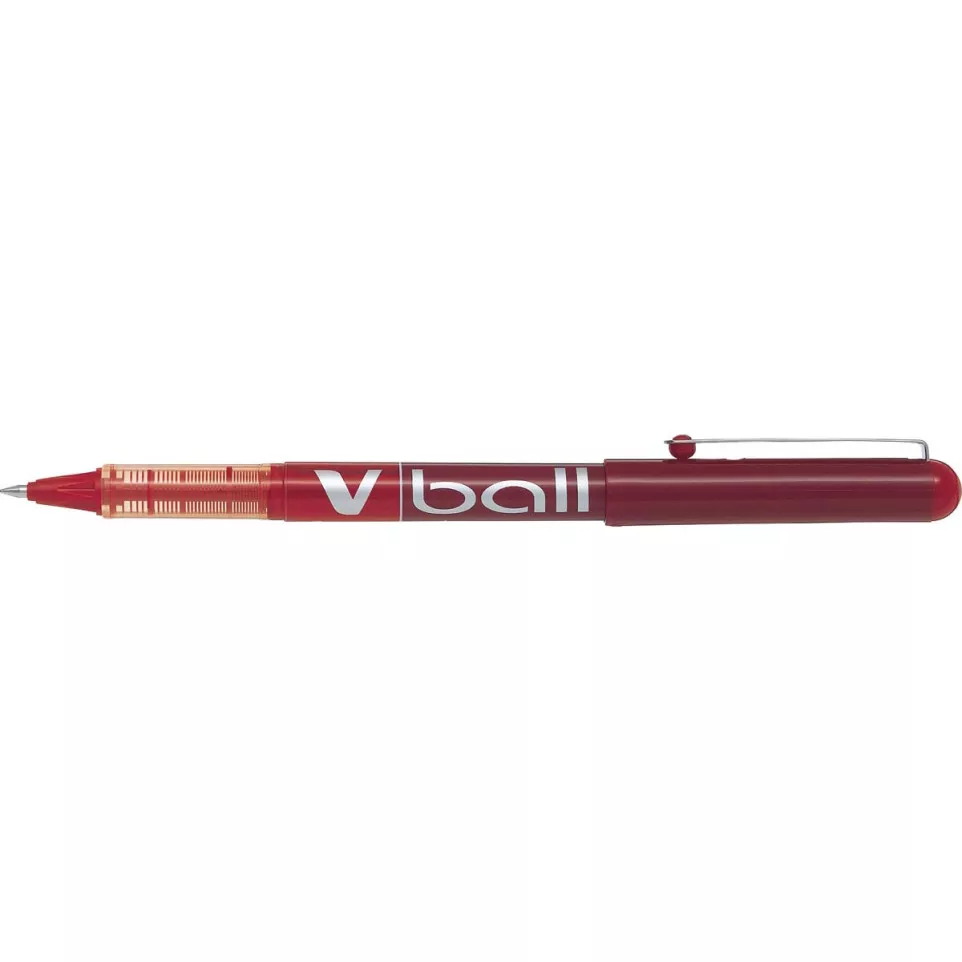 Pilot liquid-ink roller Vball 05, rood