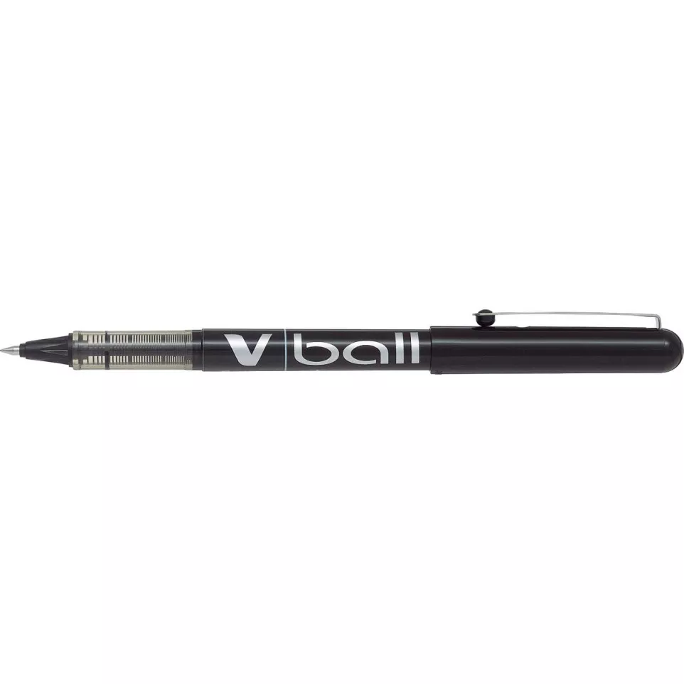 Pilot liquid-ink roller Vball 05, zwart