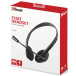 Trust casque à écouteurs Primo