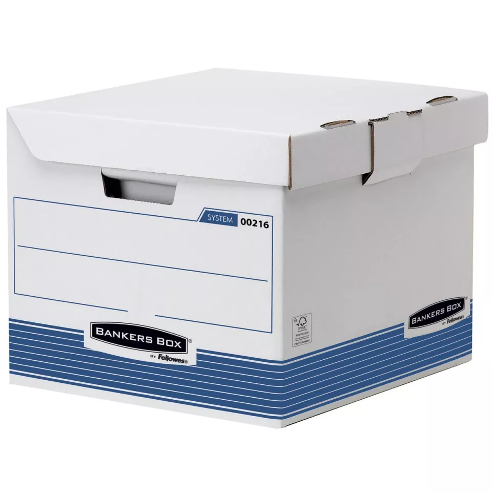 Fellowes Bankers Box Cube Flip Top...