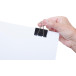 MAUL papierklem foldback 25mm blister 12 zwart