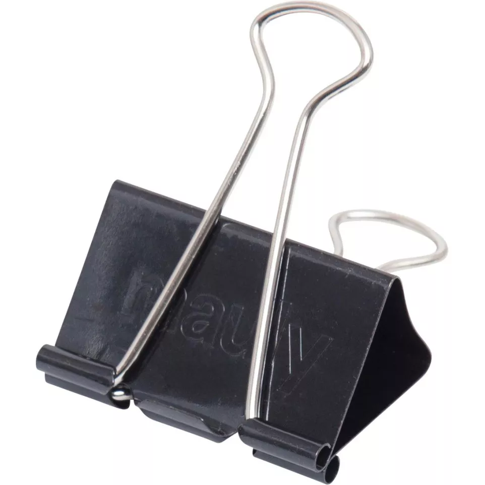 Maul clip foldback 19mm, blister de...