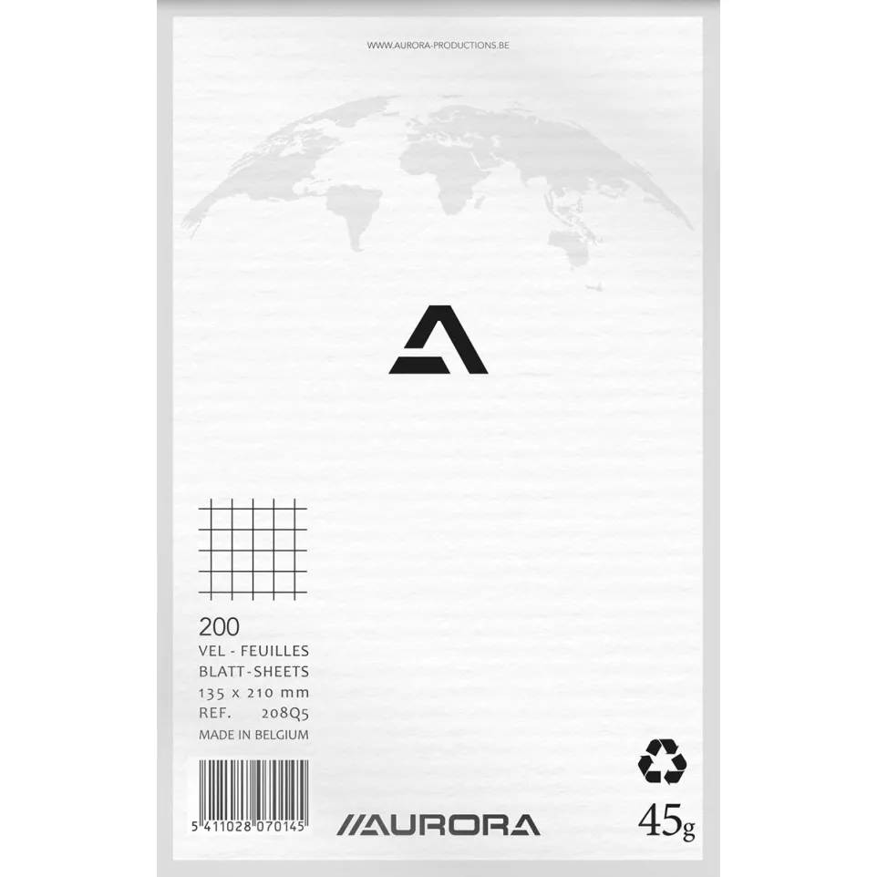 Draft Pad 13.5 x 21 cm 5 mm Grid