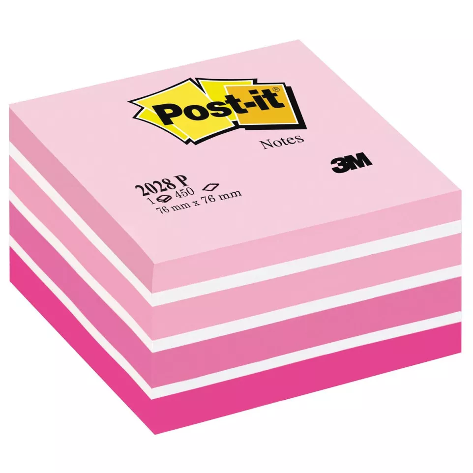 Post-it Notes cube, 450 feuilles, t...