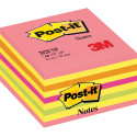 Post-it Notes cube, 450 feuilles, ft 76 x 76 mm, nuances roze-jaune