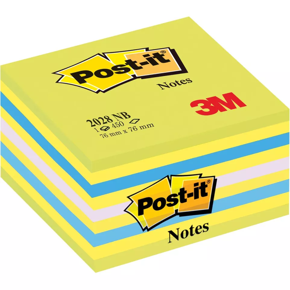 Post-it Notes Cube, 450 Sheets, 76 x...