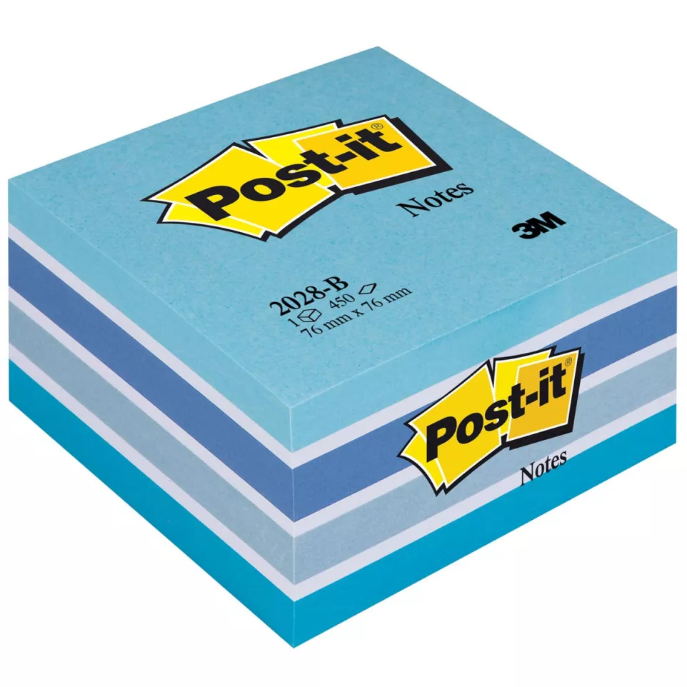 Post-it Notes kubus, 450 vel, ft 76 x...