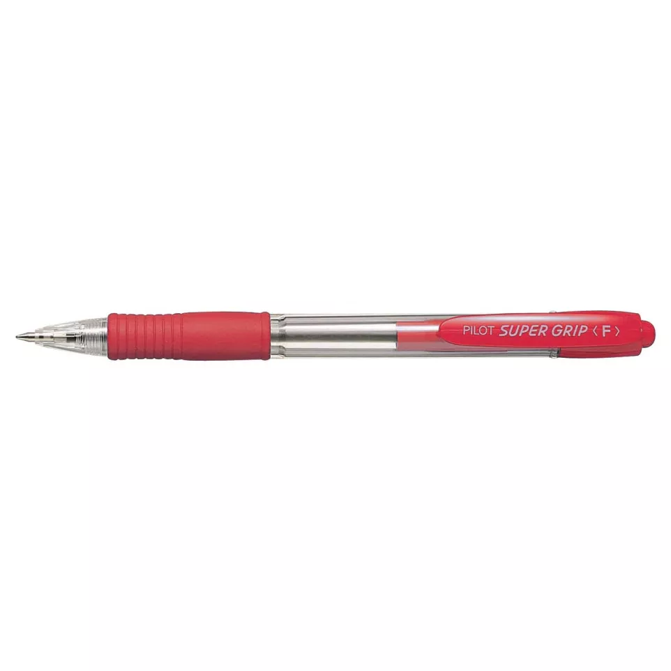 Pilot stylo bille Super Grip, rouge