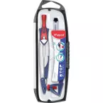 Maped compas Stop System, coffret 3 pièces