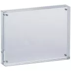 MAUL Magnetic Acrylic Photo Frame Transparent 17.8 x 12.7 x 3 cm